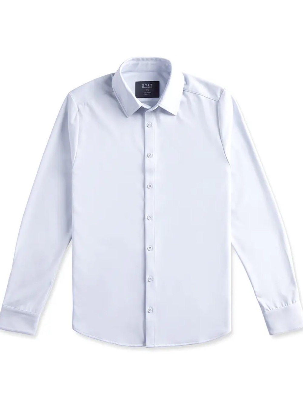 BYLT Basics Men's light blue Button-Down Dress Shirt XL